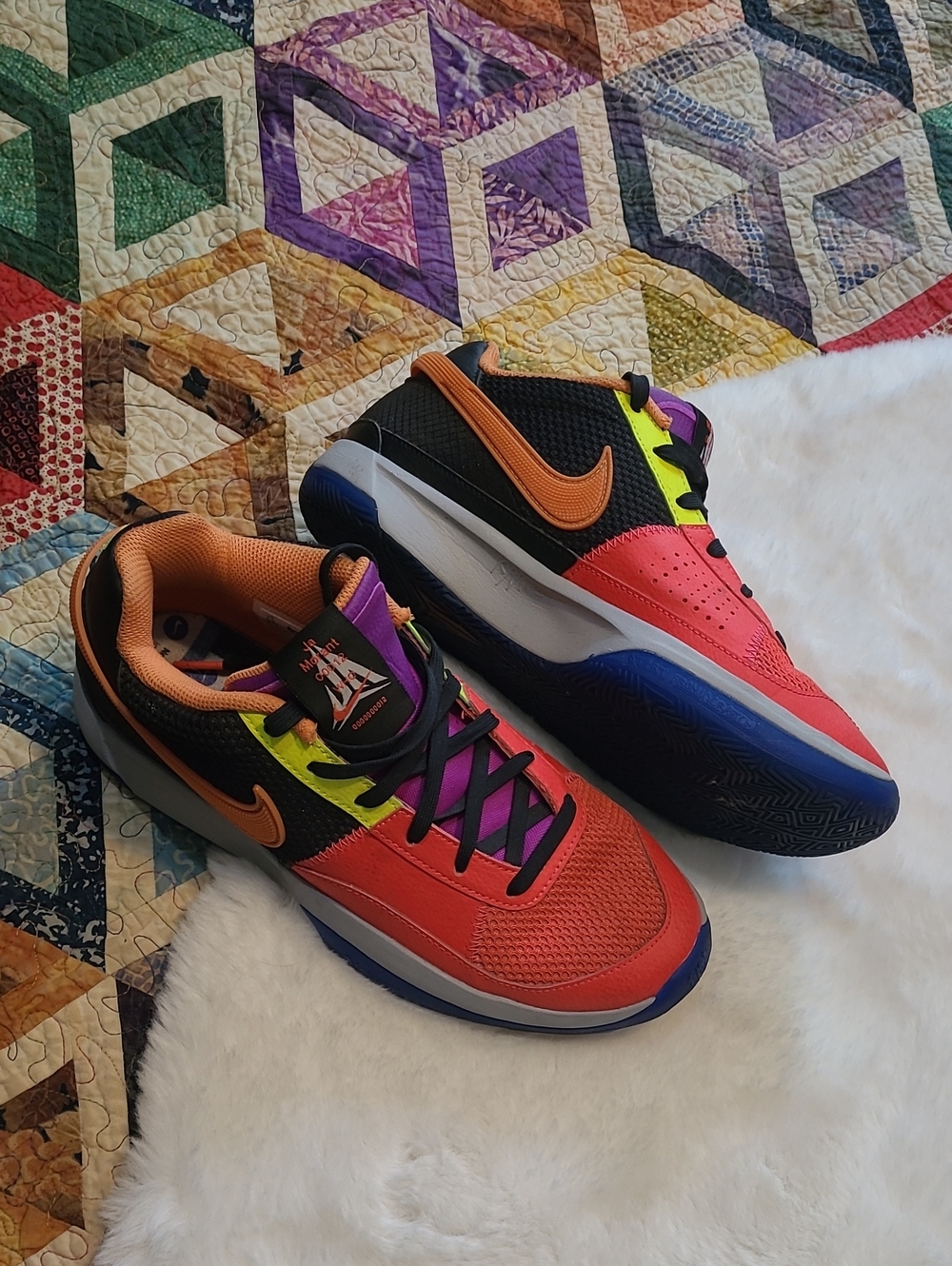 Nike Ja Morant All Star 1 #12 Neon Basketball Shoes
